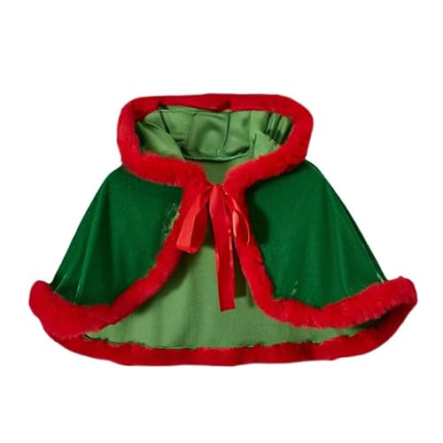 LAEMILIA Miss Santa Kostüm Erwachsene Frau Claus Outfit für Frauen Elf Dress Up Weiblicher Weihnachtsmannanzug Damen Xmas Verkleidung Weihnachten Kapuzenumhang Nikolausmütze Minikleid 3 Arten M-XL von LAEMILIA