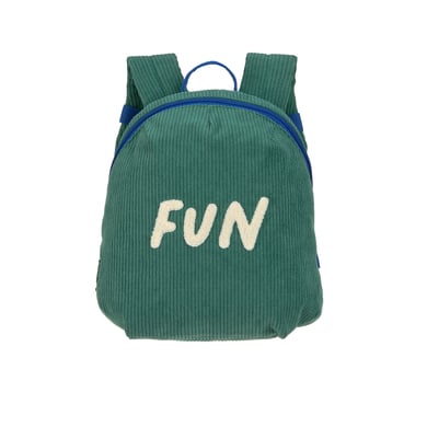 LÄSSIG Kindergartenrucksack Cord Little Gang - Fun, Grün von LÄSSIG