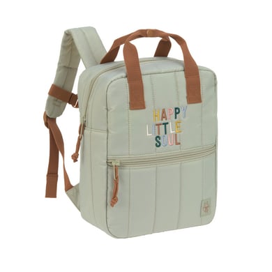 LÄSSIG Mini Square Backpack Little Gang light khaki von LÄSSIG