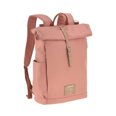 LÄSSIG Wickelrucksack Rolltop Backpack cinnamon von LÄSSIG