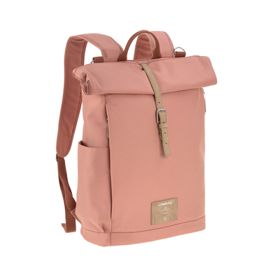 LÄSSIG Wickelrucksack Rolltop Backpack cinnamon von LÄSSIG