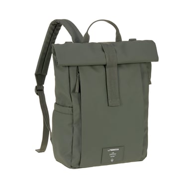 LÄSSIG Wickelrucksack Rolltop Up Backpack olive von LÄSSIG