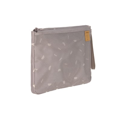 LÄSSIG Windeltasche Casual Changing Organizer Blocks taupe von LÄSSIG