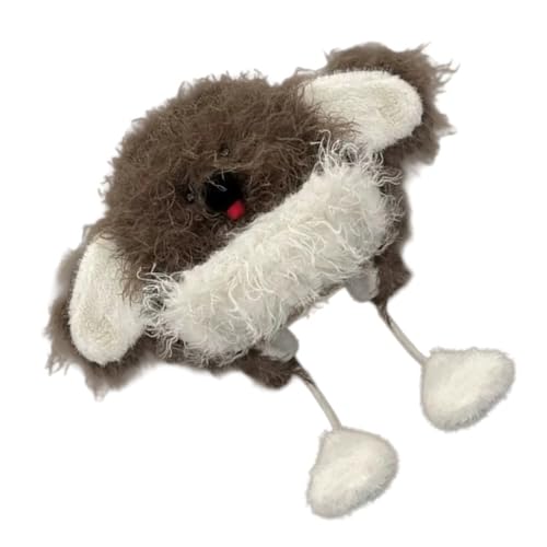 LAIOUSN Übergroßer Welpenhut mit Ohren und Pompons, Skifahren, pelzig, mit Kapuze, Cartoon-Foto-Requisiten, Outdoor-Kopfwickel für Halloween, Cartoon-Hüte für Erwachsene LAIOUSN Übergroßer Welpenhut mit Ohren und Pompons, Skifahren, pelzig, mit Kapuze, Cartoon-Foto-Requisiten, Outdoor-Kopfwickel für Halloween, Cartoon-Hüte für Erwachsene von LAIOUSN