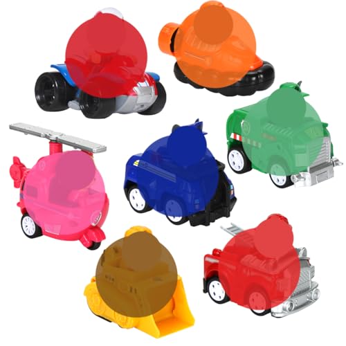 Zurückziehen Spielzeugautos,Cupcake Figuren,Aufziehauto mit Rückzug,Kleine Auto Kinder Spielzeugautos Set von LAKIND