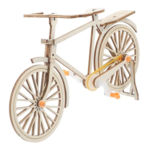 LALADEFIEE 1 Satz DIY-Fahrrad Vintage Fahrradverzierung -verzierung Fahrradfiguren - Desktop-simuliertes Fahrradmodell Fahrradverzierung Im Vintage-Stil Holz von LALADEFIEE