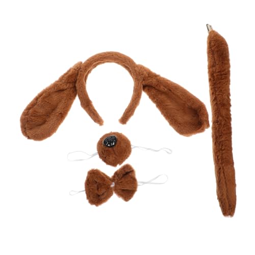 LALADEFIEE 1 Satz Hundebekleidung camoing kinderkleidung игрушки hundeaccessoires laufstall Spielzeug Stirnbänder für Cosplay Haarschmuck für Partys Ohren Stirnband Tierkostüm Stoff von LALADEFIEE