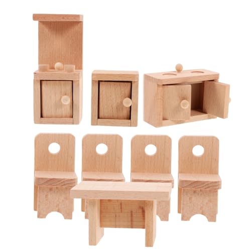 LALADEFIEE 1 Satz Puppenhausmöbel Minimöbel Spielzeugmöbel Für Rollenspiele Ideal Für Kinder Kreative Gestaltung Vielseitig Einsetzbar Perfekt Für Puppenhaus Und Rollenspiele von LALADEFIEE