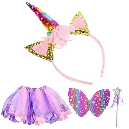 LALADEFIEE 1 Satz Schmetterlingsflügel Für Mädchen Anzüge Für Kinder Partyzubehör Für Kinder Schmetterlinge Flügelkinder Mädchen Kleider Prinzessin Fee Kostüm Kleid Für Mädchen Tuch von LALADEFIEE