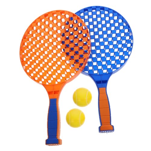 LALADEFIEE 1 Satz Tennisspielzeugschläger Badmintonschläger Spielzeug Sportliche Spielsachen Für Kinder Racquetballschläger Für Kinder Tennisschläger Für Kinder Badminton Schläger Plastik von LALADEFIEE