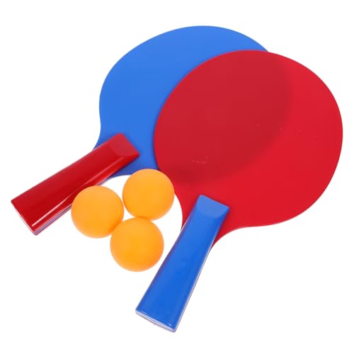 LALADEFIEE 1 Satz Tischtennis Übungsspielzeug Sportspielzeug Kunststoff Eisen Pingpong Trainer Für Kinder Lustiges Tischtennis Spielzeug von LALADEFIEE