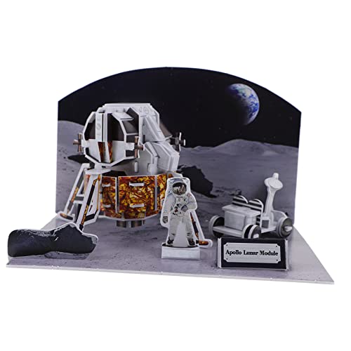 LALADEFIEE 1 Set Weltraum 3D Puzzle Bauspielzeug 3 Äußere Puzzle Sonnensystem Modelle Spielzeug Für Jungen Kinder Raumschiff Rätsel Raumschiff Puzzle Spielzeug Space Shuttle Rätsel von LALADEFIEE