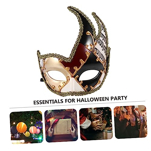 LALADEFIEE 1 Stück Kreative Halloween Maske Für Maskenball Und Fasching Antike Deko Maske Für Partys Und Theateraufführungen Ideal Für Kostüme Und Verkleidungen von LALADEFIEE