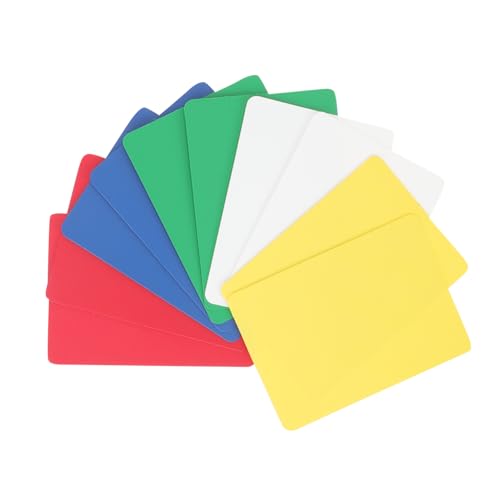 LALADEFIEE 10 Stück Poker Dealing Tool aus Robustem PVC Bunte Poker schnittkarten für Hold Praktischer Kartenspender für Pokerabende und Kartenspiele Tragbar und Einfach zu Bedienen LALADEFIEE 10 Stück Poker Dealing Tool aus Robustem PVC Bunte Poker schnittkarten für Hold Praktischer Kartenspender für Pokerabende und Kartenspiele Tragbar und Einfach zu Bedienen von LALADEFIEE