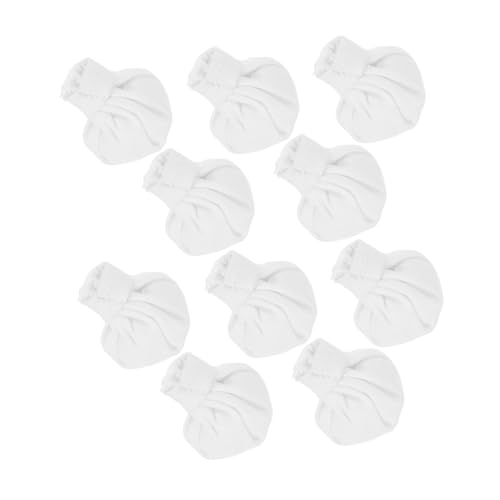 LALADEFIEE 10 Stück Teiliges Miniatur weiße Puppenhaus Kochmützen aus Stoff Robuste DIY Puppenhut Accessoires für Kreative Bastelarbeiten und Miniaturszenen LALADEFIEE 10 Stück Teiliges Miniatur weiße Puppenhaus Kochmützen aus Stoff Robuste DIY Puppenhut Accessoires für Kreative Bastelarbeiten und Miniaturszenen von LALADEFIEE