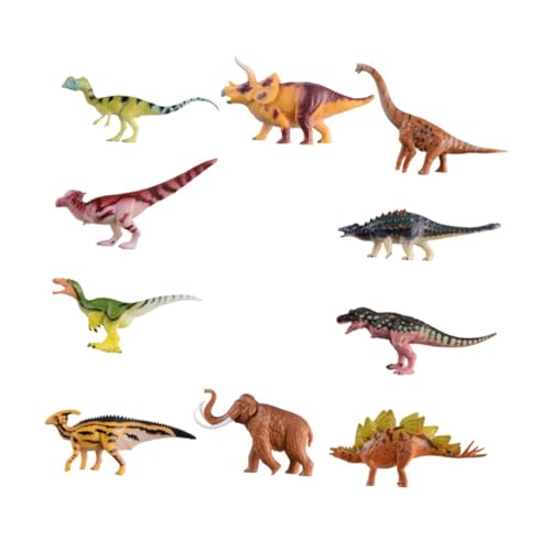 LALADEFIEE 10st Dinosaurier-Modell Simuliertes Dinosaurierspielzeug Tierfiguren Für Kinder Mosasaurus-Spielzeug Lernspielzeug Für Kinder Tierspielzeug Für Kinder Dinosaurier-Spielzeug Plastik von LALADEFIEE