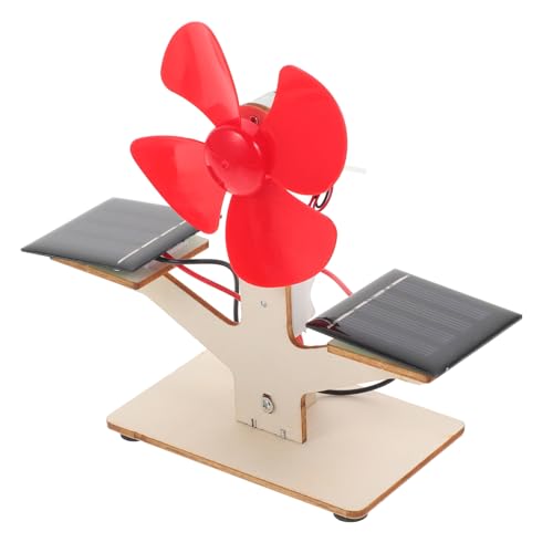 LALADEFIEE 2 Sätze DIY-Solarventilatormodell solar solarlüfter Kinder Solar Lernspielzeug solar Fan solar Powered Fan Solarventilator-Kit Physik-Wissenschafts-Solarventilator von LALADEFIEE