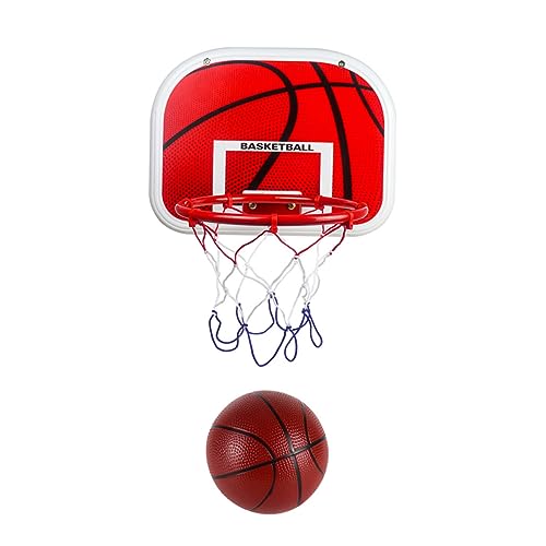 LALADEFIEE 2 Sets Hängender Basketballkorb Schlafzimmer Basketballkorb Kinder Basketballkorb Outdoor Jungenspielzeug Kinder Basketball Zug Set Mini Basketballkorb Korb Für Kinder von LALADEFIEE