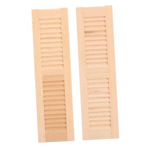 LALADEFIEE 2 Stück Maßstab Teiliges Dekorative Kleine Möbel für Puppenhaus Realistische Mini Jalousien Geeignet für Spiel und Wohnszenen LALADEFIEE 2 Stück Maßstab Teiliges Dekorative Kleine Möbel für Puppenhaus Realistische Mini Jalousien Geeignet für Spiel und Wohnszenen von LALADEFIEE