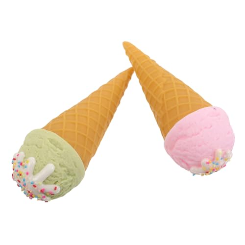 LALADEFIEE 2 Stück Simulation Gefälschte Eiscreme: Künstliches Lebensechtes Eiscreme-lebensmittelmodell Für Zuhause, Küchenschrank, Schreibtisch, Geschäfte, Musteranzeige, LALADEFIEE 2 Stück Simulation Gefälschte Eiscreme: Künstliches Lebensechtes Eiscreme-lebensmittelmodell Für Zuhause, Küchenschrank, Schreibtisch, Geschäfte, Musteranzeige, von LALADEFIEE