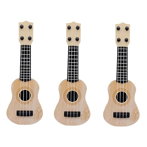 LALADEFIEE Mini Gitarre Für Musikinstrument Zur Frühen Bunte Farben Ideales Für Kleinkinder Und Anfänger Pädagogisches Zur Musikalischen Entfaltung von LALADEFIEE