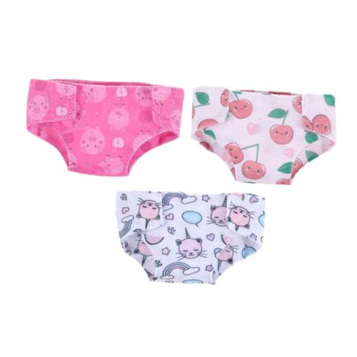 LALADEFIEE Puppen Kleidungsset Puppen Unterwäsche Set Für Puppen Ersatzbekleidung Für Puppen Zubehör Ideal Für Kreatives Rollenspiel Und Fantasievolles Baby Puppenkleider von LALADEFIEE