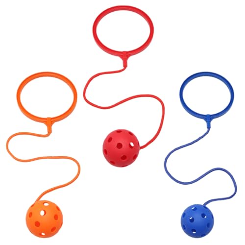 LALADEFIEE 3 Stück Teiliges Ankle Skip Ball Sportspielzeug Jumping Ring Toy für Mädchen Jungen Outdoor Indoor Fitness Spiel Leicht und Sicher Fördert Bewegung und Zufällige LALADEFIEE 3 Stück Teiliges Ankle Skip Ball Sportspielzeug Jumping Ring Toy für Mädchen Jungen Outdoor Indoor Fitness Spiel Leicht und Sicher Fördert Bewegung und Zufällige von LALADEFIEE