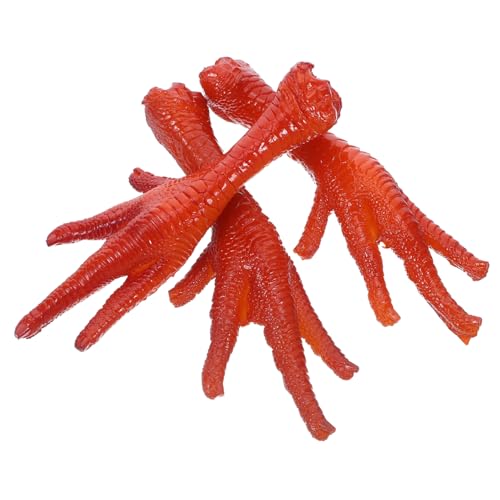 LALADEFIEE 3 Stücke Teiliges Realistische Hähnchenfüße Modell Täuschend Echte Fake Food Deko für Restaurant Events Hygienische Küchenaccessoires Vielseitige Fotografie Requisiten Dekorative LALADEFIEE 3 Stücke Teiliges Realistische Hähnchenfüße Modell Täuschend Echte Fake Food Deko für Restaurant Events Hygienische Küchenaccessoires Vielseitige Fotografie Requisiten Dekorative von LALADEFIEE
