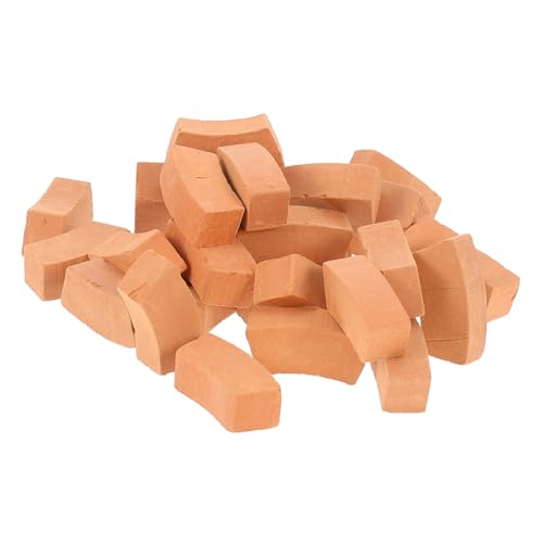 LALADEFIEE 30 Stück Teiliges Miniatur Modell Simulierte Bausteine für DIY Gartenlandschaft Sandtisch Dekoration Kindgerechtes Glattes Bauspielzeug für Kreative Hausmodelle LALADEFIEE 30 Stück Teiliges Miniatur Modell Simulierte Bausteine für DIY Gartenlandschaft Sandtisch Dekoration Kindgerechtes Glattes Bauspielzeug für Kreative Hausmodelle von LALADEFIEE