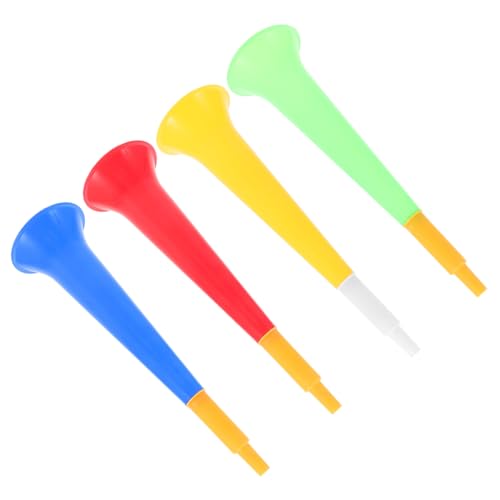LALADEFIEE 4 Stück Teiliges Fußball Tröten für Bunte Party Noise Maker Laute Kunststoff Fanfaren zum Anfeuern bei Sportveranstaltungen Wiederverwendbare Lärmmacher für Ab Jahren LALADEFIEE 4 Stück Teiliges Fußball Tröten für Bunte Party Noise Maker Laute Kunststoff Fanfaren zum Anfeuern bei Sportveranstaltungen Wiederverwendbare Lärmmacher für Ab Jahren von LALADEFIEE
