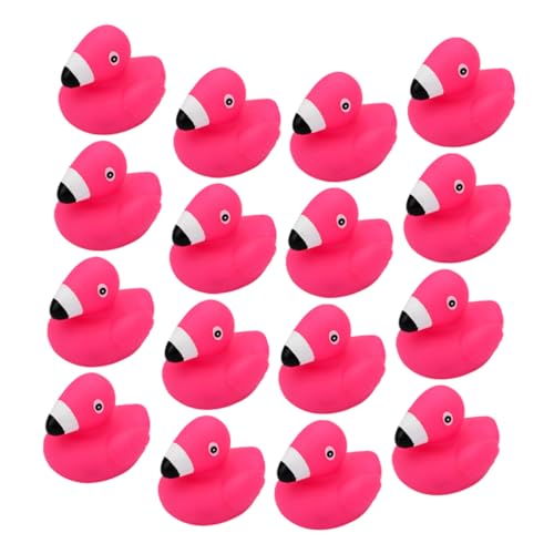 LALADEFIEE 48St Flamingo-Spielzeug Spielzeug kinderspielzeug Bath Toys Pool-Party Dekoration Stuffed Soft Toys badewanne Cartoon-Spielzeug Wasserspielzeug für Babys Vinyl Rosy von LALADEFIEE