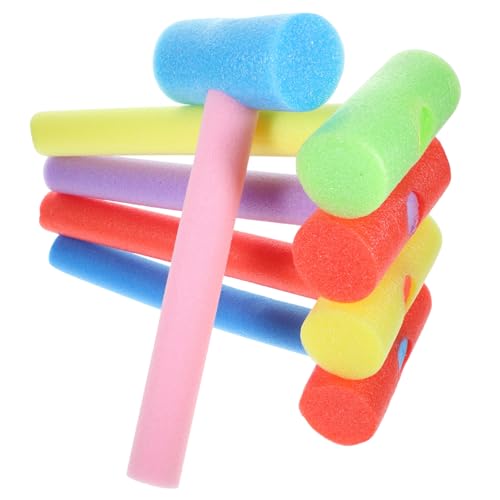 LALADEFIEE Hammer-Requisiten für Jungen und Mädchen 5-teiliges Spielzeug-Hammer-Set Party-Hammer-Spielzeug für Jungen und Mädchen Lernspielzeug von LALADEFIEE