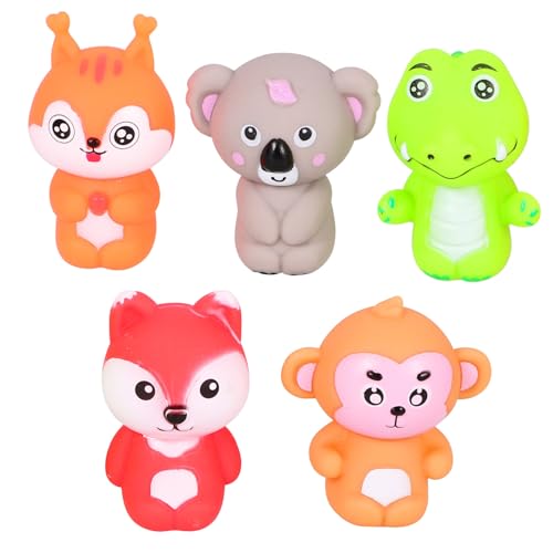 LALADEFIEE 5 Stück Tierfiguren Spielzeug Marionette Kinder Fingerspielzeug Kinderspielzeug Eltern Kind Spielspielzeug Kleinkind Fingerspielzeug Fingerspielzeug Für Kinder Fingerspielzeug Für von LALADEFIEE