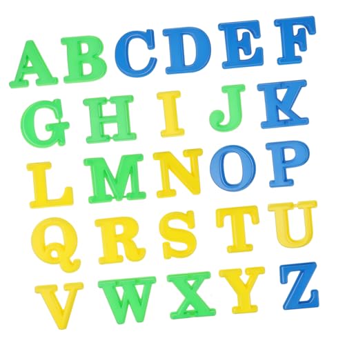 LALADEFIEE 52 STK Alphabet-Buchstaben-Formen Formen Für Kreative Buchstaben Lernen Von Formen Für Strandbuchstaben Buchstabenformen Für Kinder Modellierformen Aus Sand von LALADEFIEE