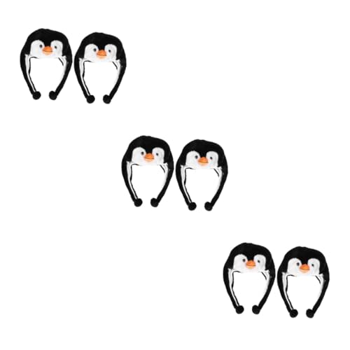 LALADEFIEE 6 Stk Pinguin-Hut caps für kinder tiermütze Geschenkoption Hut the hat mützen Partyhüte für Kinder Soda-Hut Hutschachtel kleider lustiger Hut dekorativer Pinguinhut PP Baumwolle von LALADEFIEE