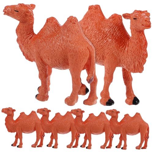 LALADEFIEE 6 Stück Teiliges Mini Kamel Modellset Realistische Tierfiguren aus Robustem Material Lebensechte Kamel Ornamente für Pädagogisches und Dekoration für Tisch und Garten LALADEFIEE 6 Stück Teiliges Mini Kamel Modellset Realistische Tierfiguren aus Robustem Material Lebensechte Kamel Ornamente für Pädagogisches und Dekoration für Tisch und Garten von LALADEFIEE