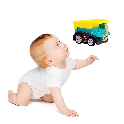 LALADEFIEE 6 Teiliges Mini ägheits LKW Spielzeugset Für Babys Und Kleinkinder Frühes Lernspielzeug Mit Technik Transportern Ideales Für Kinder Zufälliger Stil Robust Und von LALADEFIEE