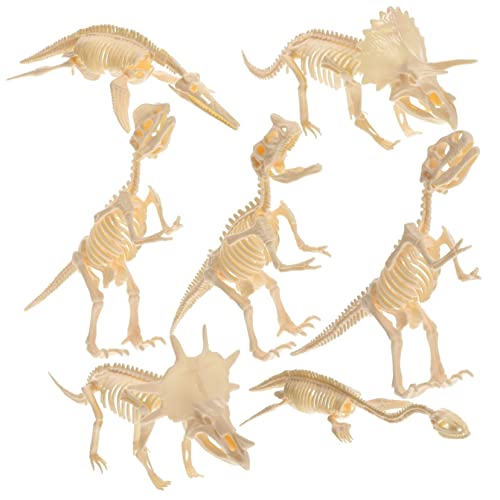 LALADEFIEE 7Stücke Teiliges Dinosaurier Skelettmodell DIY Bastelset für Realistische Dinosaurierfiguren Perfektes für Lernspielzeug und Dekoration im Kinderzimmer LALADEFIEE 7Stücke Teiliges Dinosaurier Skelettmodell DIY Bastelset für Realistische Dinosaurierfiguren Perfektes für Lernspielzeug und Dekoration im Kinderzimmer von LALADEFIEE