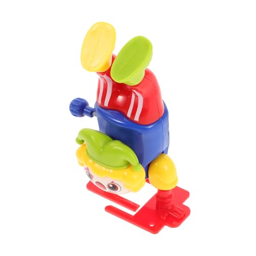 LALADEFIEE Aufzieh Clown Spielzeug Zirkus Clown Action Spielzeug Halloween Aufzieh Kreaturen Aufzieh Clown Figur Süßes Oder Saures Aufzieh Clown Puppe Tanzendes Clown Spielzeug von LALADEFIEE