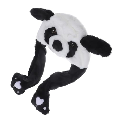 LALADEFIEE Panda Hut Ohr Moving Feature Weiche Plüsch Party Zubehör Für Cosplay Decor von LALADEFIEE