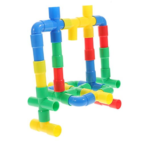 LALADEFIEE 1 Set Von Wasser Bausteinen Für Pädagogisches Mit Bunten Steckelementen Early Learning Toy Für Kreatives Und Lernen von LALADEFIEE