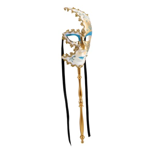 LALADEFIEE Chic Mask Decor Festivalmaske Venezianische Maske Maskerade Masken auf Stick Masken für Frauenfeste Venezianische Maskerademaske Bühnenmaskendekor Kostümmaske auf Stick Karneval LALADEFIEE Chic Mask Decor Festivalmaske Venezianische Maske Maskerade Masken auf Stick Masken für Frauenfeste Venezianische Maskerademaske Bühnenmaskendekor Kostümmaske auf Stick Karneval von LALADEFIEE