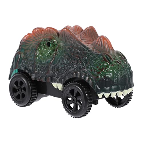 LALADEFIEE Dinosaurier-Auto ferngesteuertes Rennauto LKW-Spielzeug tierisches Auto Mini Auto Kinderspielzeug Spielzeug für Kinder Spielzeuge Spielzeug-Rennwagen Kinderauto Spielzeug Abs Green von LALADEFIEE