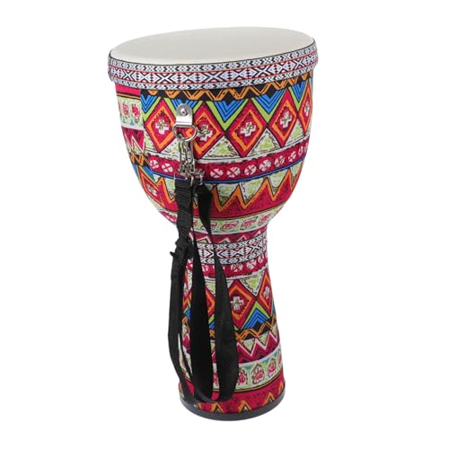 LALADEFIEE Djembe Für Kinder Bodentrommel Für Kinder Afrikanisches Musikinstrument Afrikanische Schlagtrommel Trommel Spielzeug Für Kinder Percussion-Spielzeug Handtrommel Djembe-Trommel Abs von LALADEFIEE