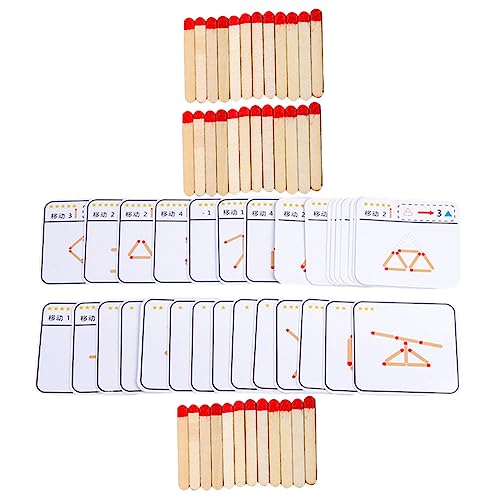 LALADEFIEE Geometrisches Logik Puzzlespiel Für Kinder 1 Satz Pädagogisches Desktop Spielzeug Zur Von Fokus Und Denkfähigkeiten Ideales Trainingsspielzeug Für Kreative Köpfe Ab 3 von LALADEFIEE