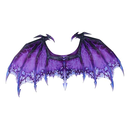 LALADEFIEE Halloween Cosplay Drachenflügel Aus Vlies Für Erwachsene Kreative Performance Requisiten Für Kostümpartys Und Karneval Ideale Ergänzung Für Ihr Halloween Outfit von LALADEFIEE