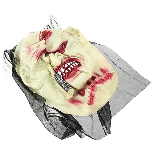 LALADEFIEE Halloween Party Gruselmaske Gruselige Cosplay Maske Schreckliche Maske Halloween Monstermasken Schreimaske Kostümmasken Gruselige Halloween Maske Gruselige Masken für Erwachsene von LALADEFIEE