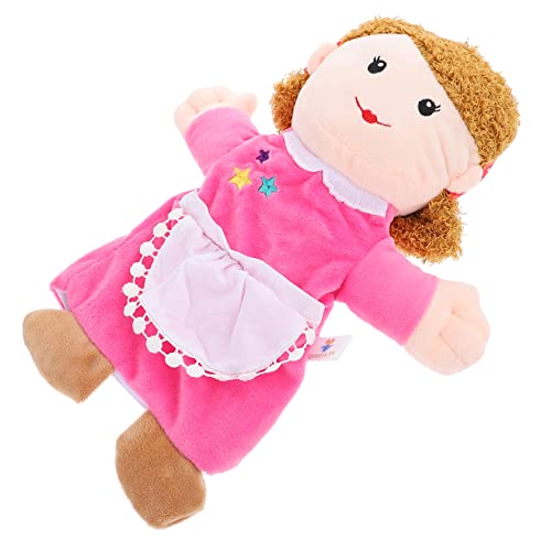 LALADEFIEE Handpuppe Familie Für Kinder üschspielzeug Für Kindergarten Schule Und Geschichtenerzählen Ideal Mitgebsel Zum Kindergeburtstag Marienkäfer Design von LALADEFIEE