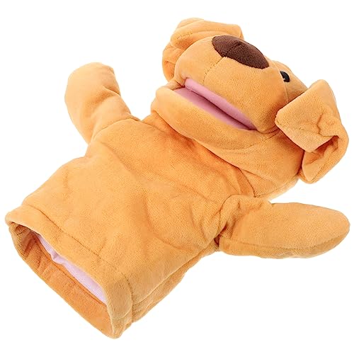 LALADEFIEE Handpuppe Hund Aus Plüsch Große Weiche Tier-handpuppe Für Kreatives Geschichtenerzählen Und Spielen Für Vorschulkinder Kuscheliges Lernspielzeug Für Ganze Familie LALADEFIEE Handpuppe Hund Aus Plüsch Große Weiche Tier-handpuppe Für Kreatives Geschichtenerzählen Und Spielen Für Vorschulkinder Kuscheliges Lernspielzeug Für Ganze Familie von LALADEFIEE
