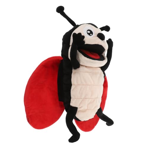 LALADEFIEE 1stück Plüsch Handpuppe Ladybug Interaktive Geschichtenerzähler Für Fördert Fantasie Und Kommunikation Für Spiel Und Lernen LALADEFIEE 1stück Plüsch Handpuppe Ladybug Interaktive Geschichtenerzähler Für Fördert Fantasie Und Kommunikation Für Spiel Und Lernen von LALADEFIEE